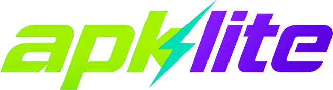 Logo apklite platform hiburan online Indonesia
